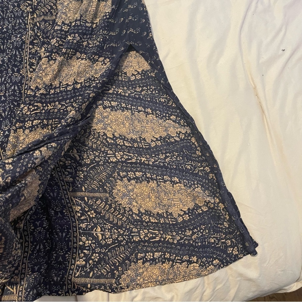 Lucky Brand Maxi Blue Women's Dress Size XS - Picture 3 of 9